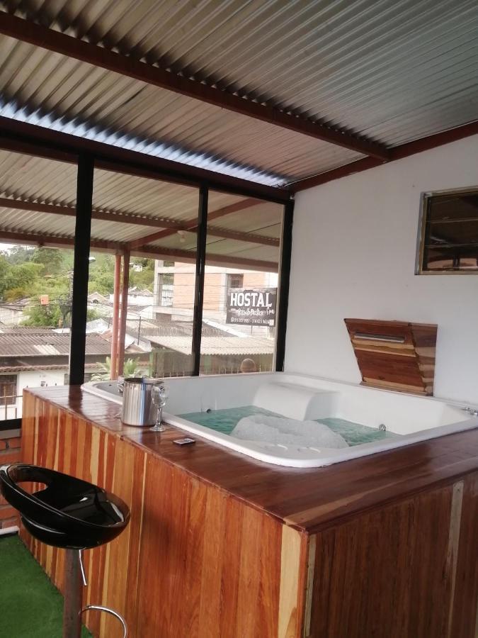 סנטה רוזה דה כבאל Hostal Spa Casa De Piedra Con Jacuzzi מראה חיצוני תמונה