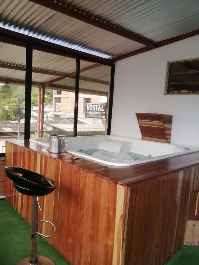 סנטה רוזה דה כבאל Hostal Spa Casa De Piedra Con Jacuzzi מראה חיצוני תמונה